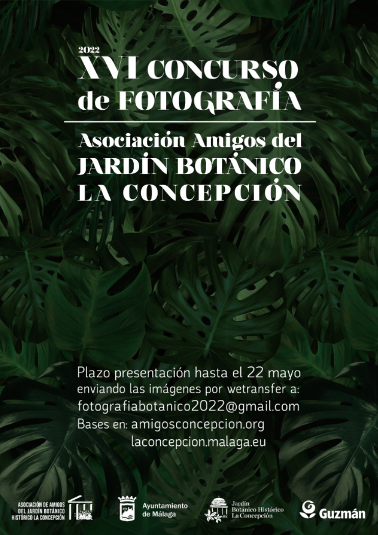 XVI CONCURSO DE FOTOGRAFÍA «Jardín Botánico Histórico La Concepción» 2022